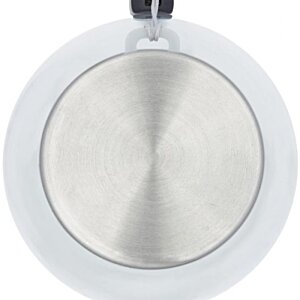 Additional Image 2 - a silver circle with a black cord