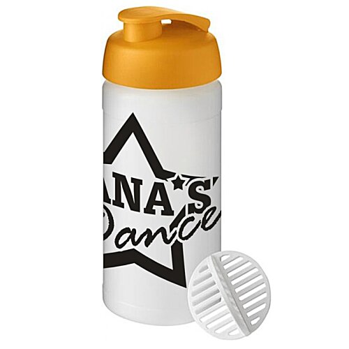 Additional Image 5 - a white and orange water bottle