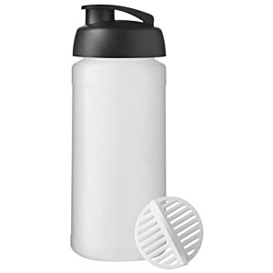Additional Image 2 - a white bottle with a black lid and a pill