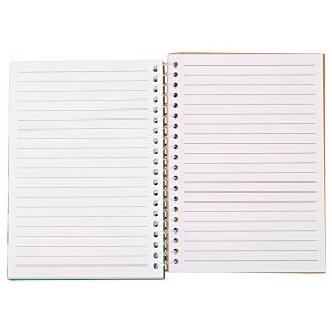 Additional Image 3 - a spiral bound notebook with spiral bound pages