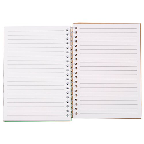 Additional Image 3 - a spiral bound notebook with spiral bound pages