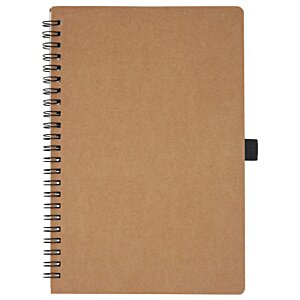 Additional Image 3 - a brown notebook with a black handle
