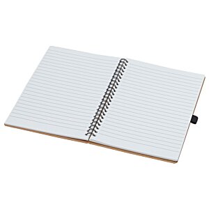Additional Image 4 - a white notebook with a black handle