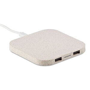 Additional Image 1 - a white square device with two ports