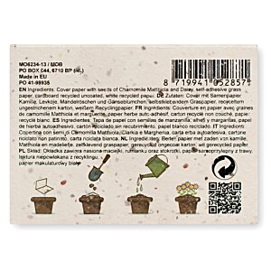 Additional Image 3 - a white card with black text and images on it