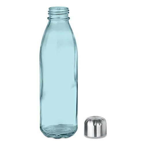 Additional Image 3 - a blue bottle with a silver cap
