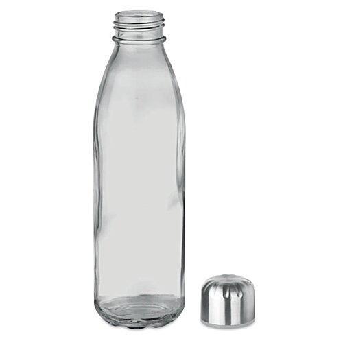 Additional Image 6 - a clear plastic bottle with a silver cap
