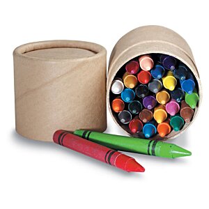 Additional Image 1 - a group of crayons in a container
