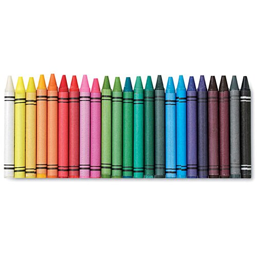 Additional Image 4 - a row of crayons in different colors