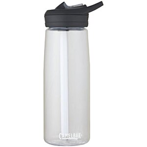 Additional Image 1 - a white water bottle with a black lid