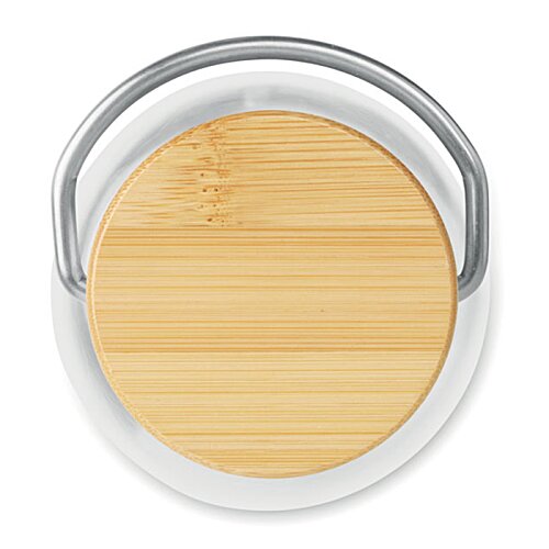 Additional Image 2 - a round wooden surface with a white circle