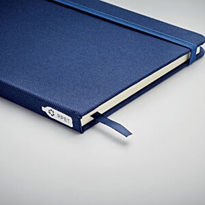 Additional Image 2 - a close up of a blue notebook