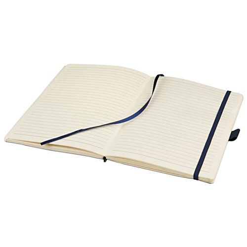 Additional Image 2 - a white notebook with a blue band