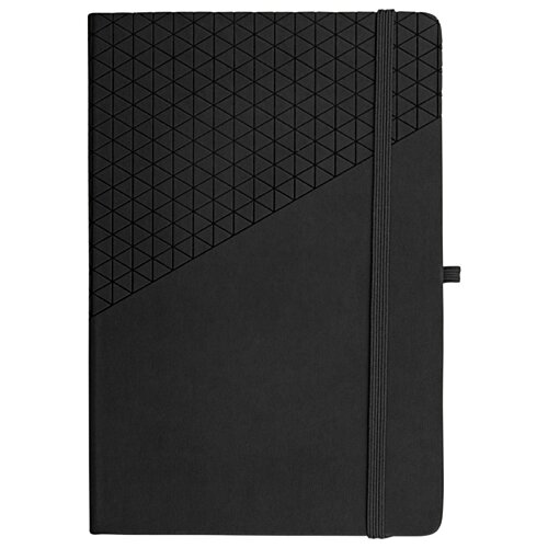 Additional Image 2 - a black notebook with a strap