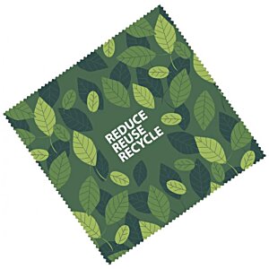 Additional Image 2 - a green square with leaves on it
