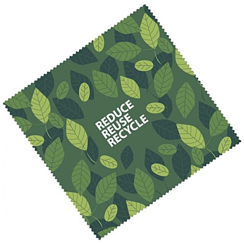 Additional Image 2 - a green square with leaves on it