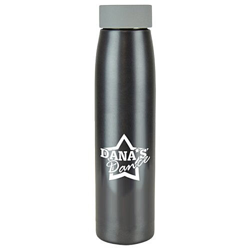 Additional Image 1 - a black bottle with a white logo
