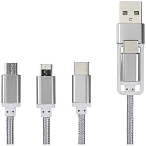Additional Image 7 - a group of white usb cables