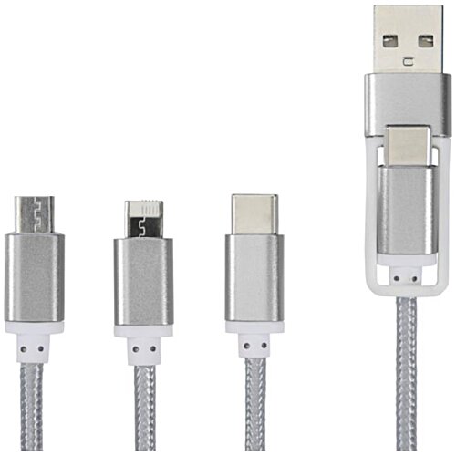 Additional Image 7 - a group of white usb cables
