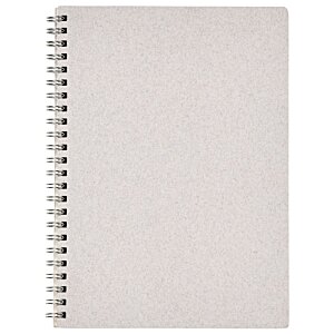Additional Image 2 - a white notebook with a spiral bound