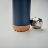 View Image 11 of 11 of Aspen Cork Vacuum Insulated Bottle