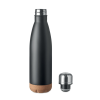View Image 3 of 11 of Aspen Cork Vacuum Insulated Bottle