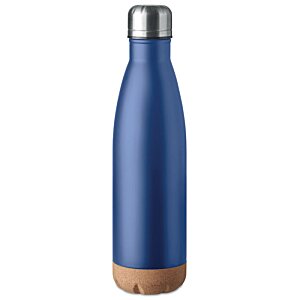 Additional Image 11 - a blue and brown water bottle