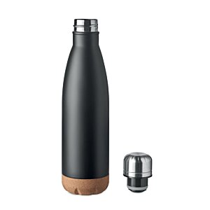 Additional Image 2 - a black bottle with a silver cap