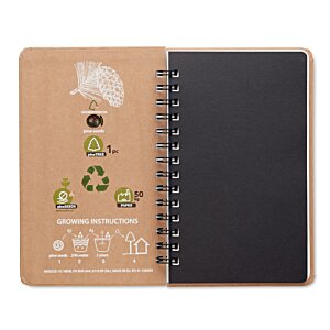Additional Image 1 - a notebook with a spiral bound