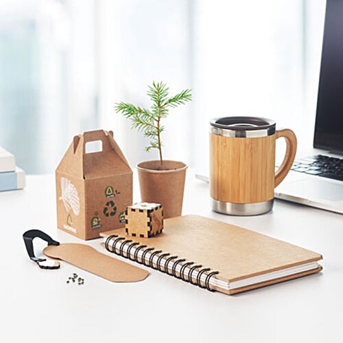 Additional Image 6 - a desk with a notebook and a mug