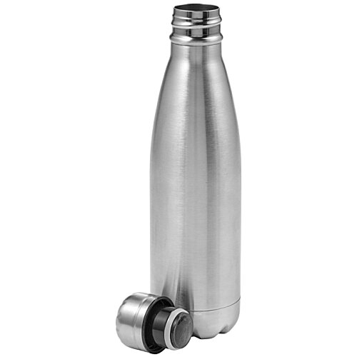 Additional Image 1 - a silver bottle with a cap