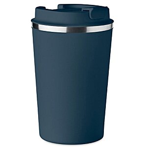 Additional Image 8 - a black coffee cup with a silver lid