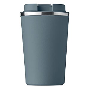 Additional Image 6 - a grey cup with silver trim