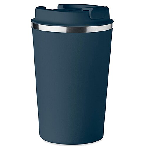 Additional Image 8 - a black coffee cup with a silver lid