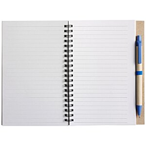 Additional Image 1 - a spiral notebook with a pen