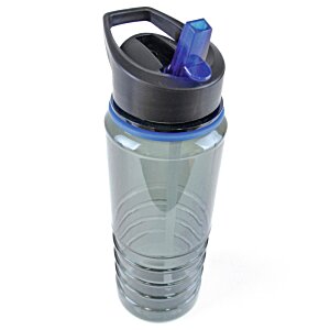 Additional Image 2 - a water bottle with a blue lid