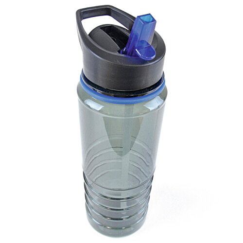Additional Image 2 - a water bottle with a blue lid