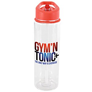 Additional Image 4 - a white and red water bottle