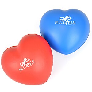 Additional Image 2 - a red heart shaped object next to blue heart