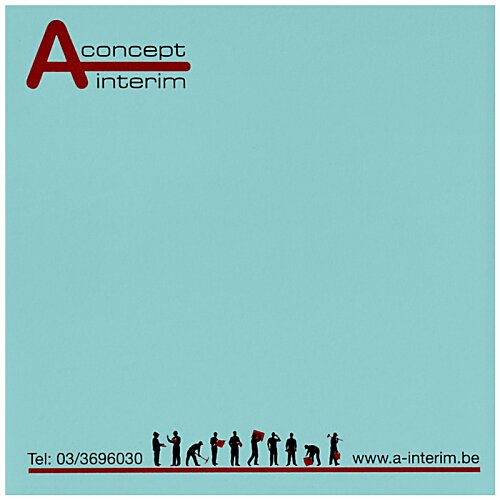 Additional Image 1 - a blue square with a letter