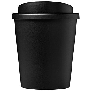 Additional Image 1 - a black plastic cup with a lid
