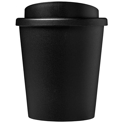 Additional Image 1 - a black plastic cup with a lid