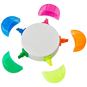 Additional Image 2 - a white circle with colorful blades