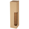 View Image 4 of 5 of Cove 500ml Wood-Look Vacuum Insulated Bottle - Budget Print