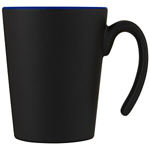 Additional Image 1 - a black mug with a handle
