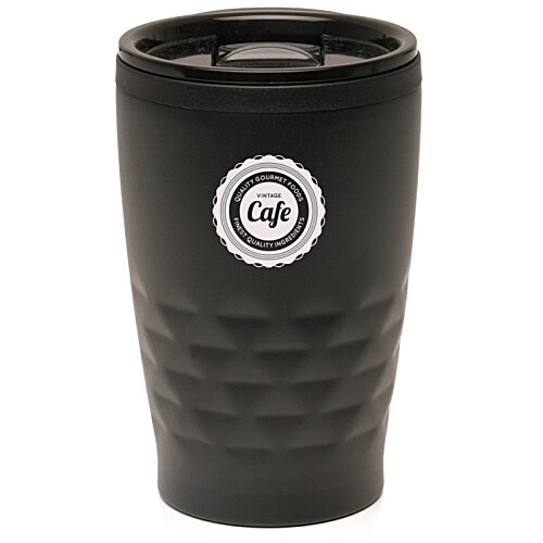 Additional Image 4 - a black cup with a white logo