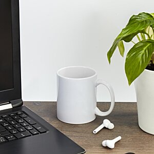 Additional Image 6 - a white mug on a table