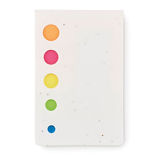 Additional Image 1 - a white rectangular object with colorful dots