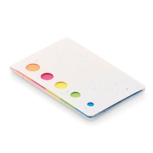 Additional Image 3 - a white rectangular object with multicolored dots