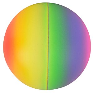 Additional Image 1 - a rainbow colored circle with a thin line